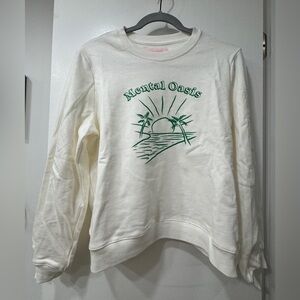 Bando - Mental Oasis - Balloon Sleeve Sweatshirt - Size M - Brand NWOT